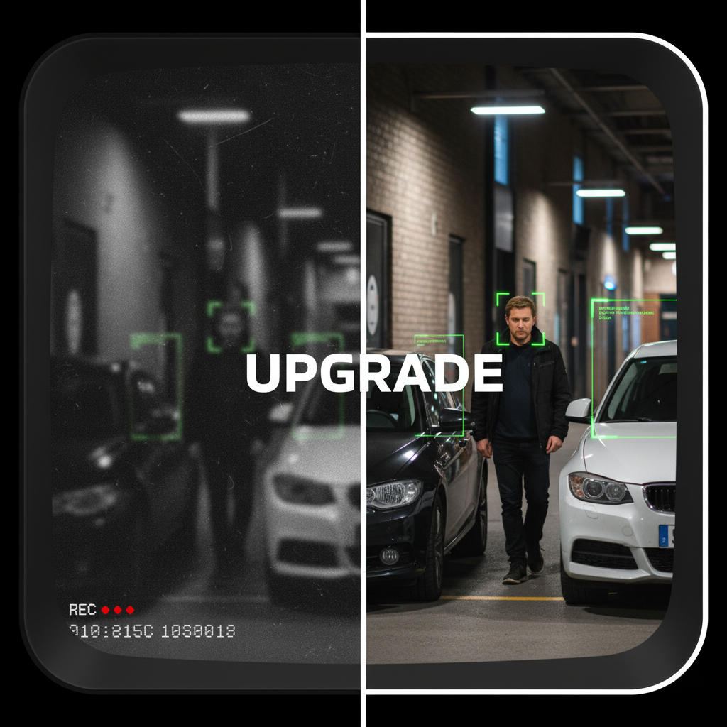 هل يجب الترقية من كاميرات HD إلى IP؟ 5 علامات تخبرك أن الوقت حان للتغيير نحو الأمان الذكي!