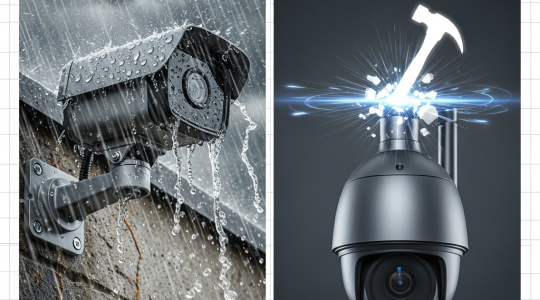 دليل المبتدئين لرموز الكاميرات: فك شفرة مواصفات IP67، وIK10، وWDR - كيف تختار الكاميرا المثالية لموقعك؟