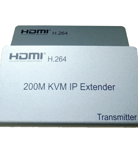 تطويله 200 متر HDMI KVM