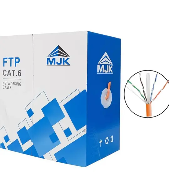 لفه سلك كات 6 305 متر MJK FTP