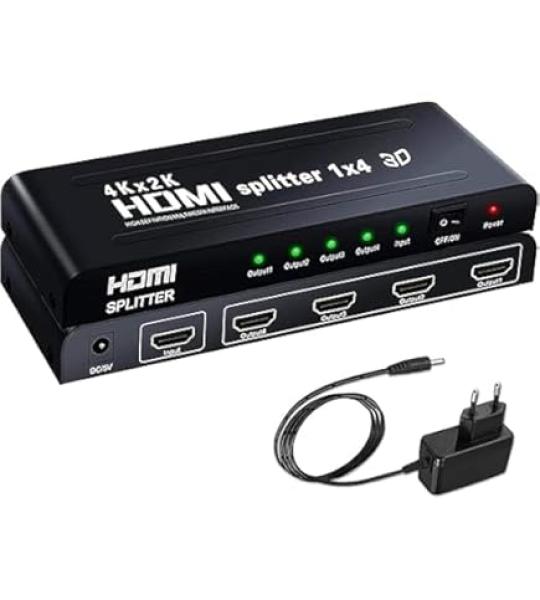 موزع HDMI 4*1 بدقه 4K