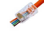 وصلات RJ45 (100 قطعة) مفتوحه