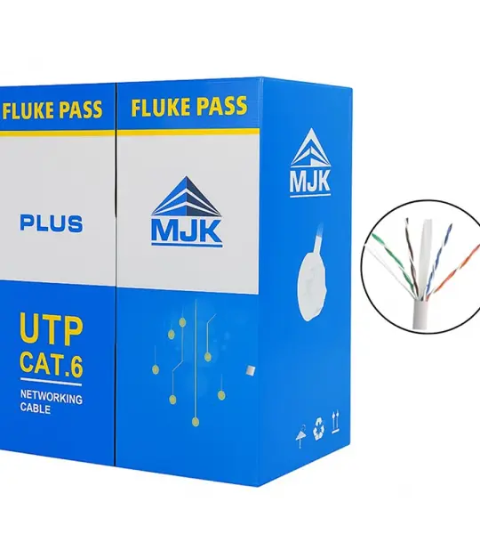 لفه سلك كات 6 305 متر MJK FLUKE PASS