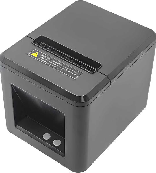 طابعة ريسيت USB+LAN موديل XPRINTER 80T