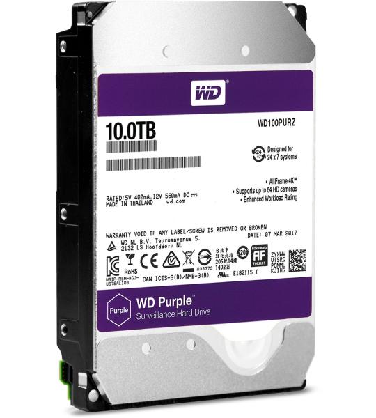 هارد ديسك وسترن بيربل 10تيرا