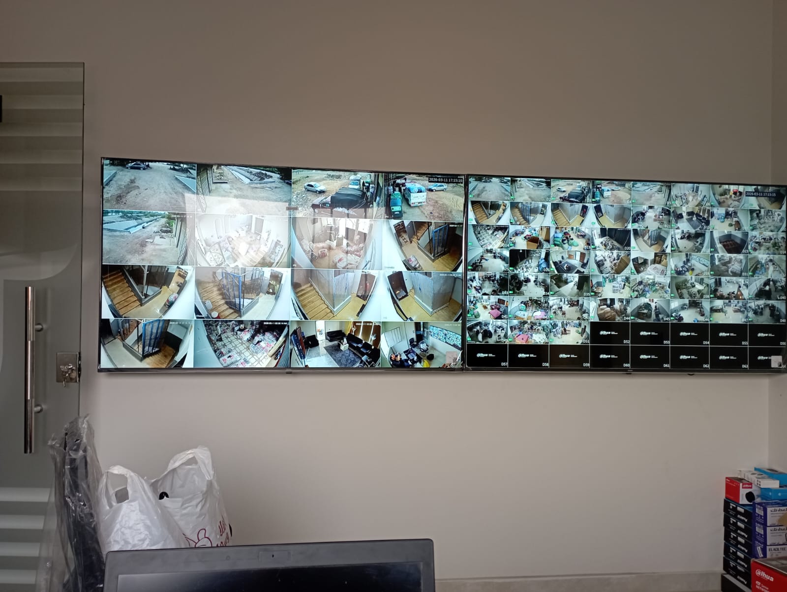 تركيب وتنفيذ نظام مراقبة متكامل للمصانع والشركات الكبرى من فريق بيكسل.