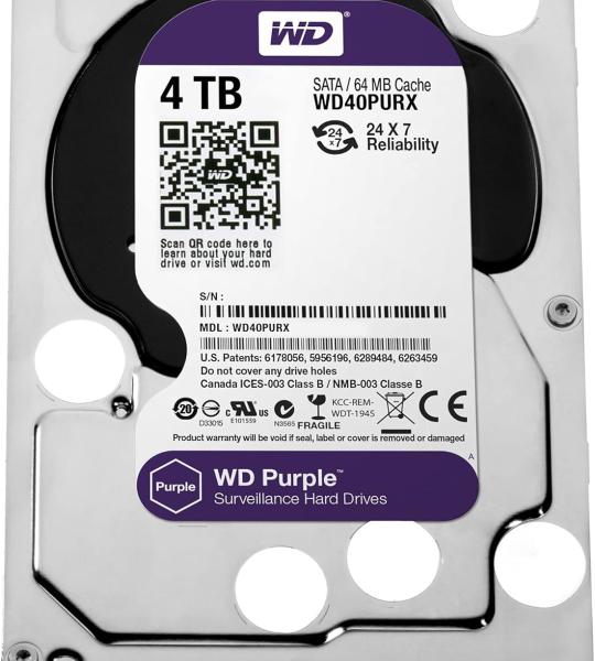 هارد ديسك وسترن بيربل 4تيرا